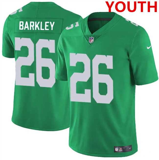 Youth Philadelphia Eagles #26 Saquon Barkley Kelly Green Vapor Untouchable Limited Stitched Jersey Dzhi,We sell and wholesale Youth Philadelphia Eagles #26 Saquon Barkley Kelly Green Vapor Untouchable Limited Stitched Jersey Dzhi on line form chian!